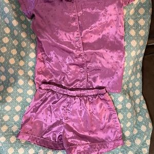 Girls XL Short Pajama Set